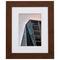 Craig Frames Bauhaus 125 Dark Walnut Picture Frame with Mat